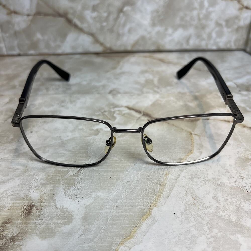 Trussardi Eyeglasses VTR530K Black/Gunmetal 56-18-145 FRAMES ONLY